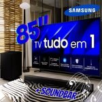 Smart Big TV 85″ Crystal UHD 4K 85DU8000 2024 + Soundbar