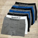 Kit 12 Cuecas Boxer Reebok Original Microfibra Sem Costura