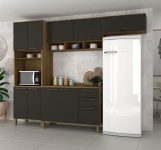 Cozinha Compacta Luciane Suíça 7 Portas(Balcão não incluso)