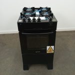 Fogão 4 Bocas À Gás Atlas Mônaco Top Glass Preto Bivolt