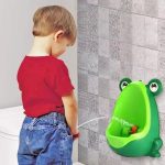 Mictório Pinico Troninho Infantil Menino Bebe Sapinho Sapo Verde