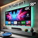 Samsung Smart Tv 55 Polegadas Qled 4k Q60d