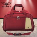 SANTINO, Sacola de Viagem Xangai Poliéster Santino G – SLS4G Cor: Bordô