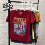 Kit Verão 10 Peça Menino Infantil 1 Ao 8