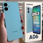 Smartphone Samsung Galaxy A06 128GB, 4GB RAM