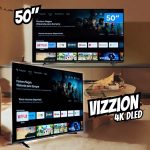 Smart TV 50” 4K DLED Rig Vizzion BR50GUA