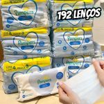 Pampers Lenços Umedecidos Higiene Completa ou Aloe Vera 192 Unidades
