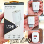 Carregador de Parede Ultra Rápido com 1 Saída USB-C Power Delivery 20W