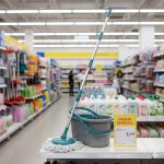 Mop Giratório Fit, Balde 8 litros, Flash Limp