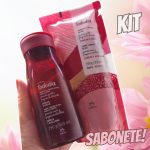Kit Sabonete Líquido em Gel Tododia Cereja e Avelã com Refil