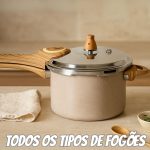 Brinox – Panela de Pressão 4,2L Antiaderente Ceramic Life