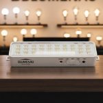 Lum. Emergência 30 LEDs 1W 50/100lm 100-240V