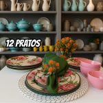 Aparelho de Jantar 12 pçs Peonia Alleanza