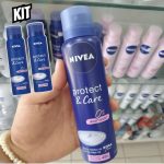 Kit Desodorante Aerossol NIVEA Protect & Care 150ML – 2 Unidades