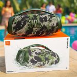 JBL, Caixa de Som, Boombox 3, Bluetooth, À Prova D’água e Poeira – Camuflada