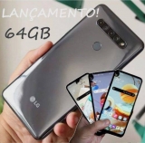 Smartphone LG K51S 64GB Titânio 4G Octa-Core – 3GB RAM 6,55” Câm. Quádrupla + Selfie 13MP Prata