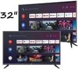 Smart TV LED 32″ JVC LT-32MB208 HD Android Google Assistance Dolby Digital Stereo Plus 3 HDMI 2 US