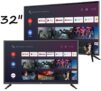 Smart TV LED 32″ JVC LT-32MB208 HD Android Google Assistance Dolby Digital Stereo Plus 3 HDMI 2 US
