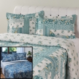 Colcha Boutis com Porta -Travesseiros – Casa & Conforto (4 Opções de Tamanhos)