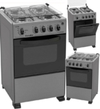 Fogão 4 Bocas Inox Esmaltec Acendimento Automático – 4Q Caribe