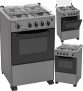 Fogão 4 Bocas Inox Esmaltec Acendimento Automático – 4Q Caribe