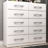 Cômoda 10 Gavetas Torres – Pnr Móveis