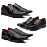 Kit 3 Pares Sapato Social