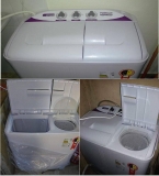 Tanquinho Praxis Twin Tub 10Kg 2 em 1 Lava e Centrifuga com Timer