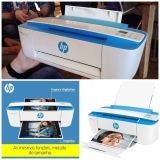 Impressora Multifuncional HP DeskJet Ink 3776 – Jato de Tinta Colorida Wi-Fi