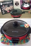 Panela Elétrica Cadence Rouge 1250W – Controle de Temperatura