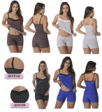 Kit com 3 Baby Dolls Thaís Liganete