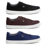 Kit com 3 Pares de Sapatênis Casual Masculino