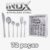 Faqueiro aço inox Charlotte 72 peças – Basic+