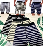 Kit com 3 Bermudas Masculina Strike Moletom Part.B Listrada