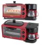 Forno Elétrico Philco Pfe09v 3 Em 1 Vermelho