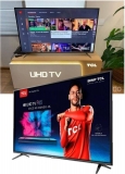 Smart TV 4K LED 50” TCL 50P8M Android Wi-Fi – Bluetooth HDR Inteligência Artificial 3 HDMI 2 USB