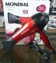 Secador de Cabelo Mondial Style – 1200W 2 Velocidades Vermelho