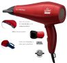 Secador de Cabelo Gama Italy Bella Pro – Vermelho com Íons 2100W 2 Velocidades Vermelho