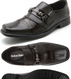 Sapato Social Broken Rules Verniz Marrom