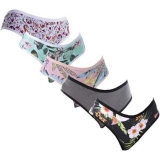 Kit 5 Calcinhas/Tangas Fio Duplo Algodão