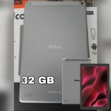Tablet Philco PTB10RSG 10” 3G Wi-Fi 32GB – Android 9 Quad Core Câm. 5MP