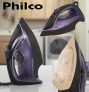 Ferro de Passar Roupa a Vapor e a Seco Portátil – Philco Nano Ceramic PFV2100RX Preto e Roxo