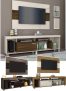 Rack para TV com Painel até 50” 1 Porta de Correr Madetec Tomaz
