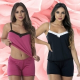 Kit com 2 Baby Dolls Thais Liso