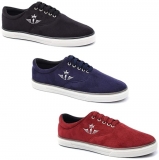 Kit 3 Pares de Sapatênis Casual Masculino Polo Of King