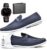 Kit Mocassim Sapatilha Casual Com Organizador, Carteira e Relógio King Masculino DUBUY 3000/3002DB