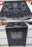 Fogão 5 Bocas Inox Brastemp Preto – Acendimento Automático BFS5VCE
