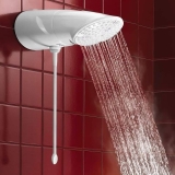 Ducha Top Jet Multitemperaturas 127V 5500W, Lorenzetti, 7541500, Branco, Pequeno