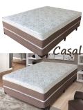 Cama Box Casal Umaflex Mola Ensacada – 60cm de Altura Porto