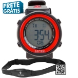 Monitor Cardíaco Gonew Global Preto e Prata